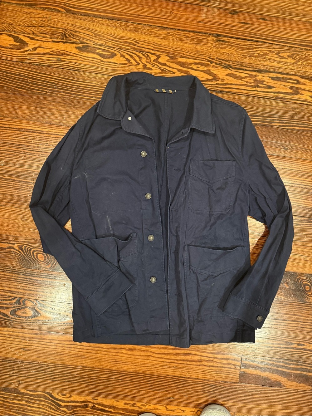Brooks Brothers Navy Lightweight Shirt Jacket - Picture 2 of 5